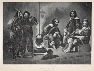 Vita nella Brigata, illustrazione da 